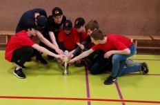 Die Baseball Junioren der Buccaneers vom VfL Bückeburg nach dem 4. Platz