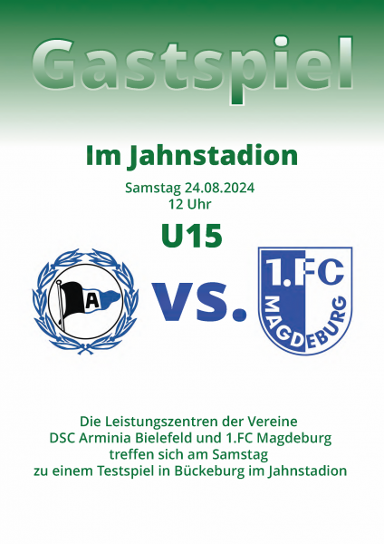 Testspiel U-15 